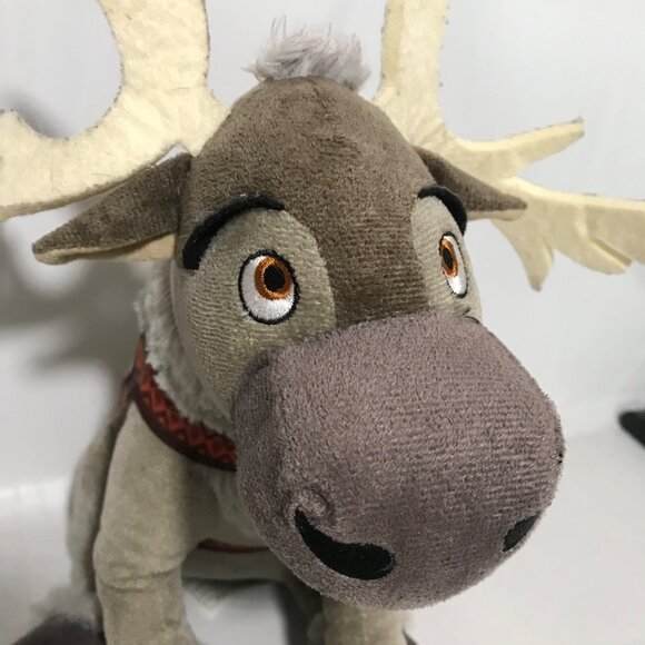 Disney Frozen Sven Reindeer Plush Toy 12" Stuffed Animal - Picture 7 of 11